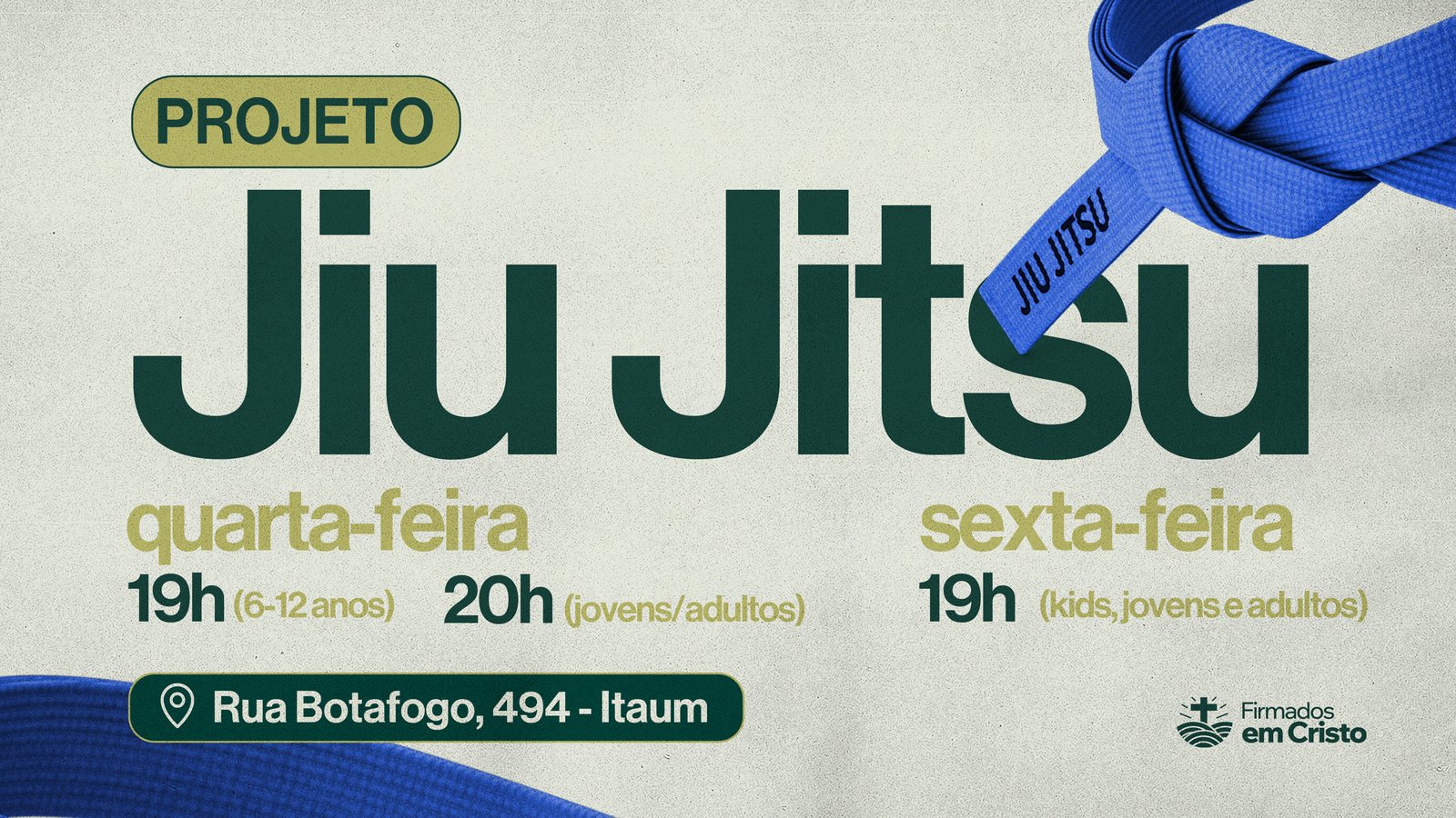 Projeto Jiu Jitsu — quartas e sextas